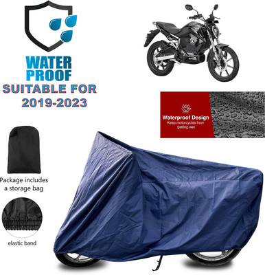 PAGORA Waterproof Two Wheeler Cover for Revolt(RV 300, Blue)