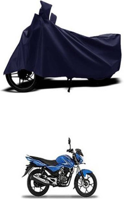 RAAMKM Two Wheeler Cover for TVS, Bajaj, Hero, Honda, KTM(Flame DS 125, Blue)