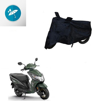MMSSTAR Waterproof Two Wheeler Cover for Honda(Deo, Black)