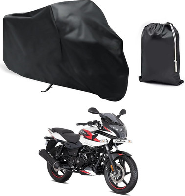 PAGORA Waterproof Two Wheeler Cover for Bajaj(Pulsar 220F, Black)