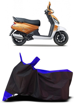 VESMEI Two Wheeler Cover for Mahindra(Gusto 125 BS6, Blue)