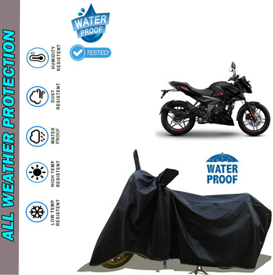AutoGalaxy Waterproof Two Wheeler Cover for Bajaj(Pulsar N160, Black)
