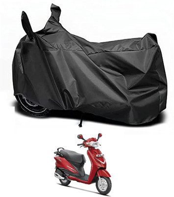 Auto Hub Waterproof Two Wheeler Cover for Hero(Duet, Black)
