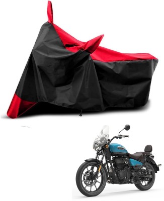 AASHTIK MART Two Wheeler Cover for Universal For Bike(Scrambler, Red, Black)