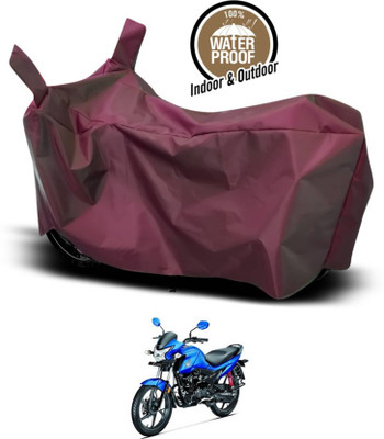 AASHTIK MART Two Wheeler Cover for Honda(Livo, Maroon)