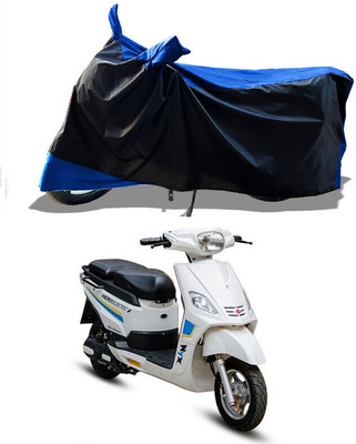 DeepShakshi AUTOMOTIVE Waterproof Two Wheeler Cover for Hero(Electric NYX HS500 ER BS6, Blue)