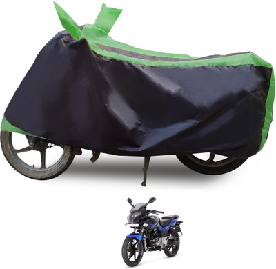 Euro Care Waterproof Two Wheeler Cover for Bajaj(Pulsar 220F, Green)