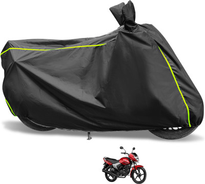 Euro Care Waterproof Two Wheeler Cover for Yamaha(Saluto, Black)