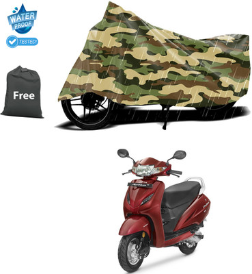 CODOKI Waterproof Two Wheeler Cover for Honda(Activa 4G, Yellow)