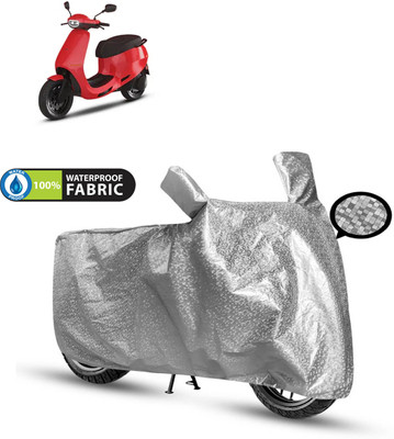 CODOKI Waterproof Two Wheeler Cover for Ola(Silver)