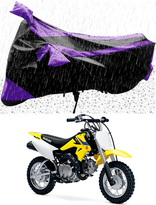 MWBB Waterproof Two Wheeler Cover for Suzuki(DR-Z50, Black)