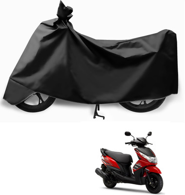 Euro Care Waterproof Two Wheeler Cover for Yamaha(Ray Z, Black)