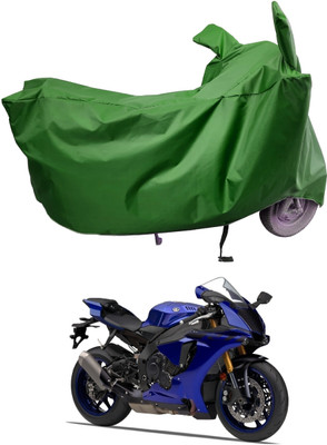 Amexride Two Wheeler Cover for Yamaha(YZF R1, Maroon)