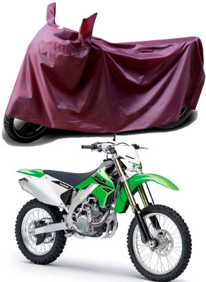 THE REAL ARV Waterproof Two Wheeler Cover for Kawasaki(KLX 110, Maroon)