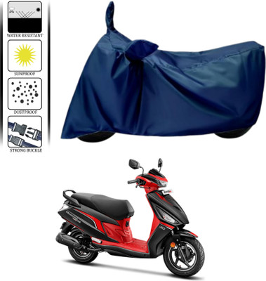 WMIZEXA Waterproof Two Wheeler Cover for Hero(Blue)
