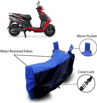 Mdstar Waterproof Two Wheeler Cover for Honda(Blue, Black)
