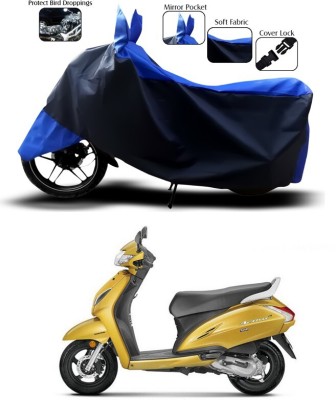 SEBONGO Waterproof Two Wheeler Cover for Honda(Activa 6G, Blue)