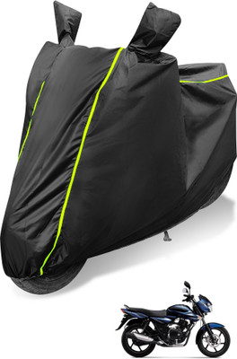 Auto Hub Waterproof Two Wheeler Cover for Bajaj(Discover 135, Black)