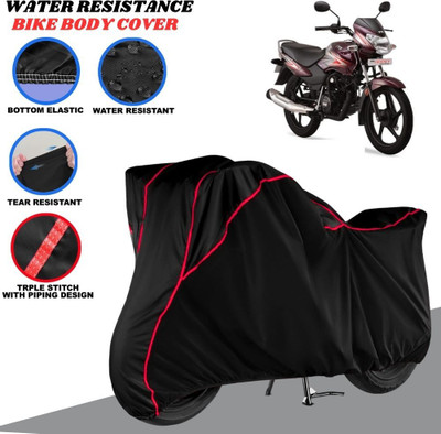 SRP PRODUCT Waterproof Two Wheeler Cover for TVS(Sport, Black, Red)