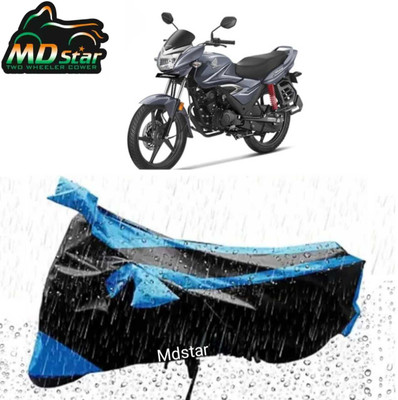 Mdstar Waterproof Two Wheeler Cover for Bajaj(Pulsar NS-160, Blue, Black)
