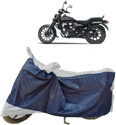 ANTOFY Two Wheeler Cover for Bajaj(Avenger 150 Street, Blue, Grey)