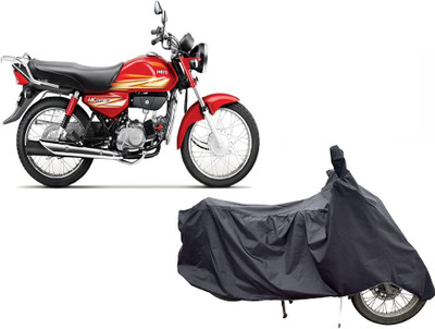 Anlopeproducts Waterproof Two Wheeler Cover for Hero(HF Dawn, Grey)