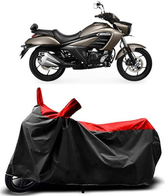 KEDIT Two Wheeler Cover for TVS(Star City, Red, Black)