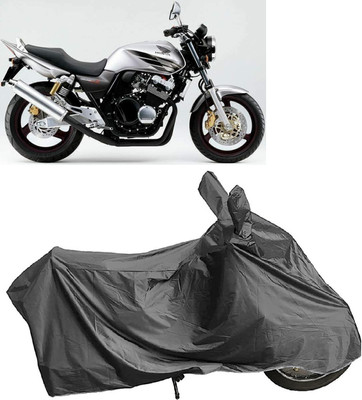 DIGGU Two Wheeler Cover for Honda(CB 400, Grey)