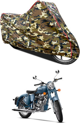 PAGORA Waterproof Two Wheeler Cover for Royal Enfield(Classic Squadron, Yellow)