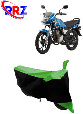 RRZ Waterproof Two Wheeler Cover for Yamaha(Saluto RX, Black, Green)