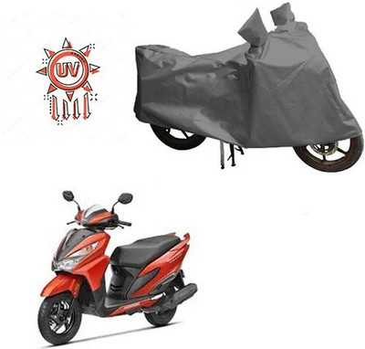 MMSSTAR Waterproof Two Wheeler Cover for Honda(Grazia, Grey)