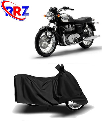 RRZ Waterproof Two Wheeler Cover for Triumph(Street Twin, Black)