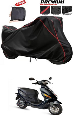DeepShakshi AUTOMOTIVE Two Wheeler Cover for Hero(Electric Cruz, Black)