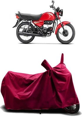 KEDIT Two Wheeler Cover for Hero(HF Dawn, Maroon)