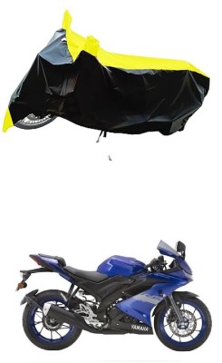 VESMEI Two Wheeler Cover for Yamaha(YZF-R15 V3 BS6, Yellow)