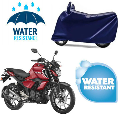 Mdstar Waterproof Two Wheeler Cover for Yamaha(FZ V3, Blue)