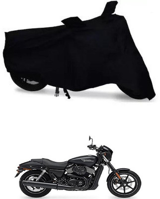 APNEK Waterproof Two Wheeler Cover for Triumph(Street 750, Black)