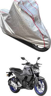 PAGORA Waterproof Two Wheeler Cover for Yamaha(Silver)
