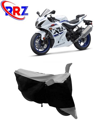 RRZ Waterproof Two Wheeler Cover for Suzuki(GSX-R1000 ABS, Black, Grey)