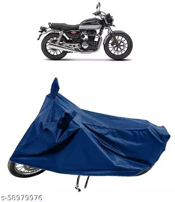 gurukul mart Waterproof Two Wheeler Cover for Ampere(1200 Custom, Blue)