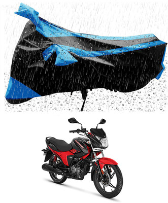 Furious3D Two Wheeler Cover for Hero(New Glamour, Blue, Black)