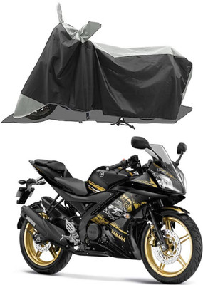 GROFATIK Two Wheeler Cover for Yamaha(YZF-R15 V2 BS6, Grey)