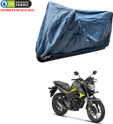 PAGORA Waterproof Two Wheeler Cover for Honda(CB Hornet 160R, Blue)