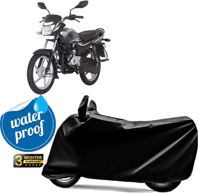 DeepShakshi AUTOMOTIVE Two Wheeler Cover for Bajaj(Pulsar 220F, Black)