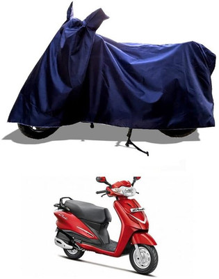 AASHTIK MART Two Wheeler Cover for Hero(Duet, Blue)