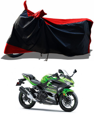 AESTRYD Two Wheeler Cover for Kawasaki(Ninja 650 bs6, Red)