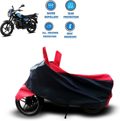CODOKI Waterproof Two Wheeler Cover for Bajaj(CT110, Red)