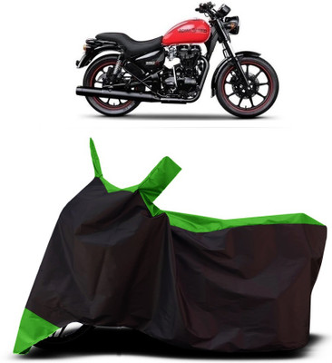 VESMEI Two Wheeler Cover for Royal Enfield(Thunderbird 500, Green)