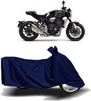 Matchup Waterproof Two Wheeler Cover for Honda(CB1000R Plus, Blue)