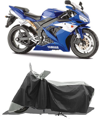 GROFATIK Two Wheeler Cover for Yamaha(YZF-R1, Grey)